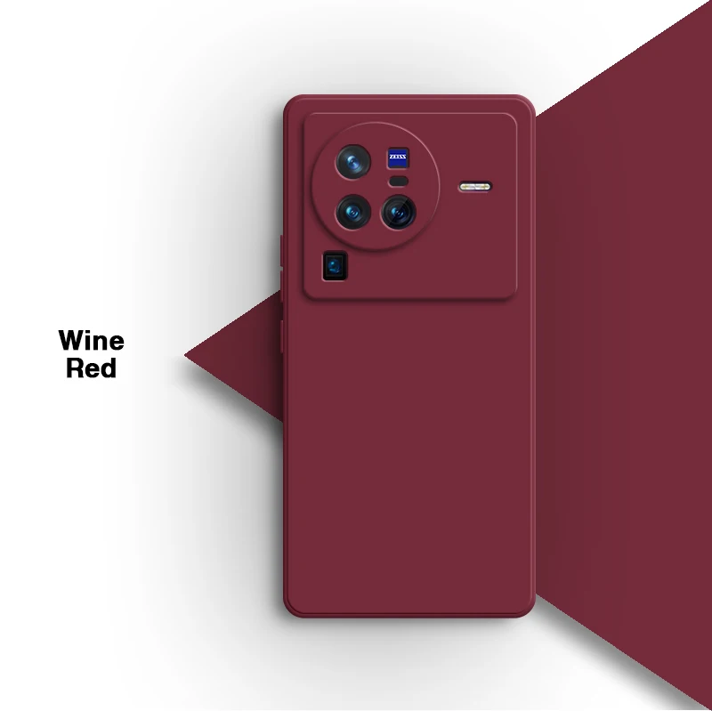 Premium Soft Liquid Silicone Shockproof Phone Case with Camera Protection