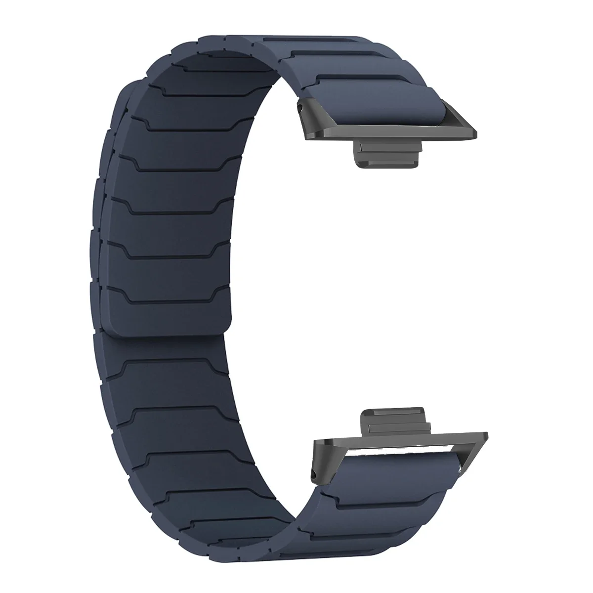 ตัวเลือกสินค้า สายซิลิโคนแม่เหล็กสำหรับ Mi Band 9 Pro 8 Pro รัดข้อมือระบายอากาศได้