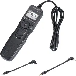 Neewer Shutter Release Timer Remote Control Cord For Canon EOS 550D/Rebel T2i, 450D/XSi, 400D/XTi, 350D/XT, 300D, 60D, 600D
