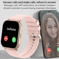 2026 New Lady fashion Smart Watch Men Women Heart Rate Blood Pressure Fitness Tracker Bluetooth Call Smartwatch Man For Android - Image 3