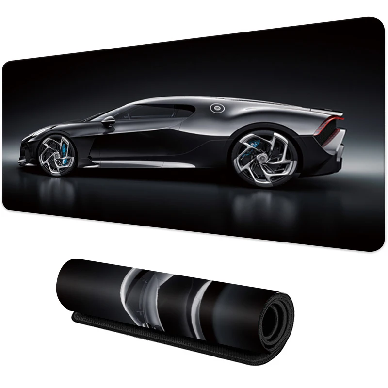 Black Car Ssports Car Mouse Pad Mousepad XXL 70x40cm 600x300 New MousePads Desk Mats Laptop Anti-slip Gamer Office Soft Mice Pad 6