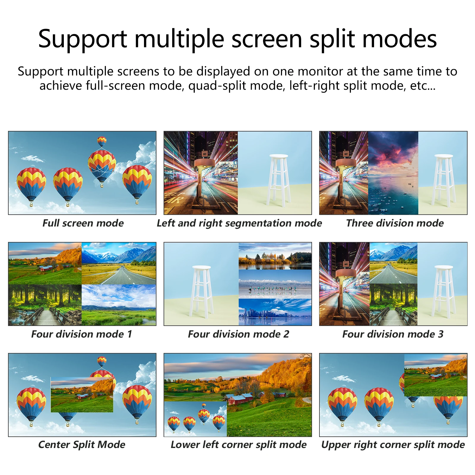 Ƽ ũ ƼĪ μ TV ö̽ ڽ, KVM HDMI ȣȯ, 4x1   Ʈѷ, 4K HD 1080P