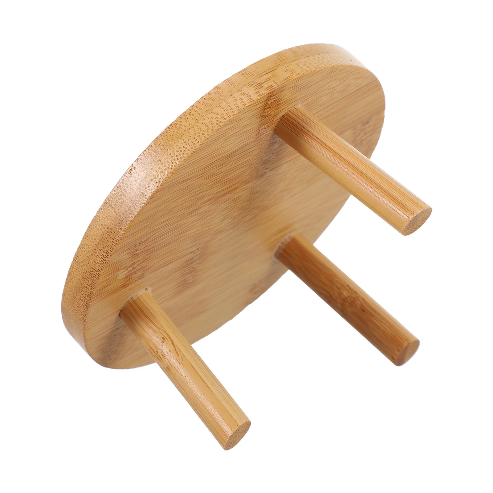 

Wooden Flower Pot Rack Plant Display Wooden Balcony Planter Round Wood Decorative Rack Potted Rustic Shelf Pot Stands Modern