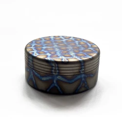 Titanium Waterproof EDC Storage Capsule - Portable Health Pill Container (Pattern of flame)