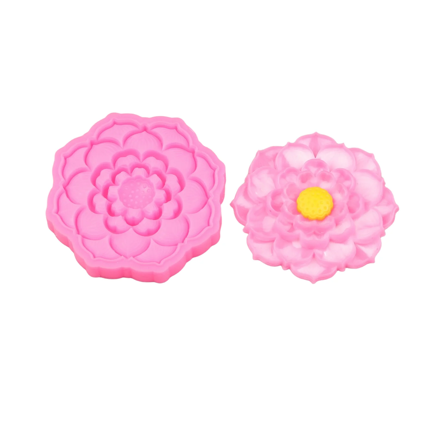 Silicone Floral Molds for Baking, Chocolate, and Sugarcraft Art