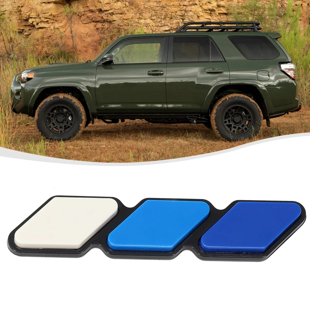 3 farben Grille Abzeichen Emblem Für Toyota Für TRD Für Tacoma Für Tundra Für 4Runner Highlande Für Rav4 Streifen von Lufteinlass Grille – Detail 1