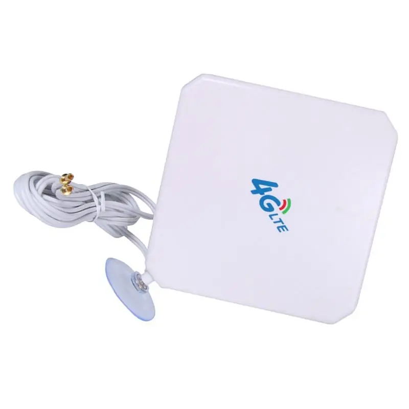 A34M-Hi-Gain 3G 4G LTE 야외용 35Dbi 지향성 광대역 MIMO 와이파이 안테나 2미터 RG174 케이블 안테나 (라우터용)