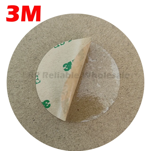 Die cut 500 circles 3M 9495LE Double Coated Adhesive Tape Sticker, Round Diameter10mm~70mm Optional, Strong Bond 2