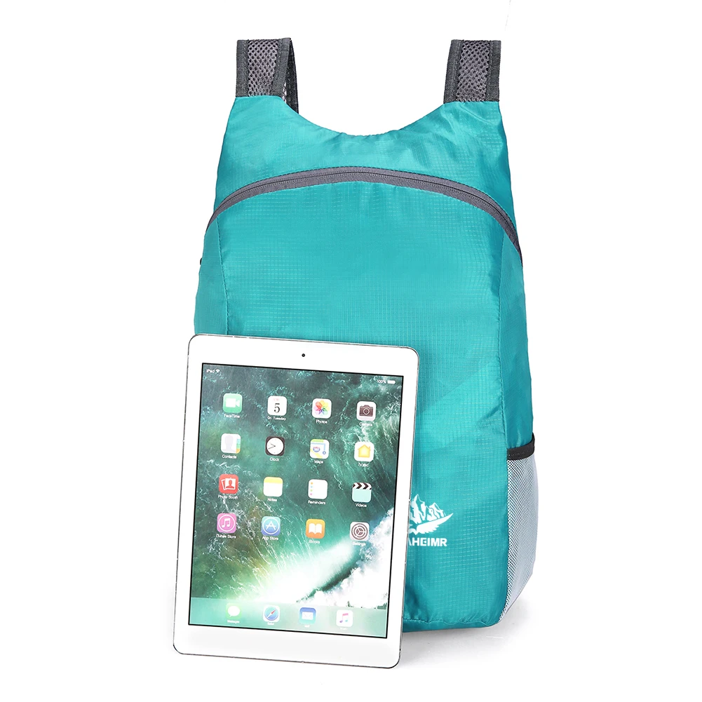 15L Lightweight Packable Backpack Foldable ultralight Outdoor Folding Backpack Travel Sports Bag Hiking Daypack for Men Women