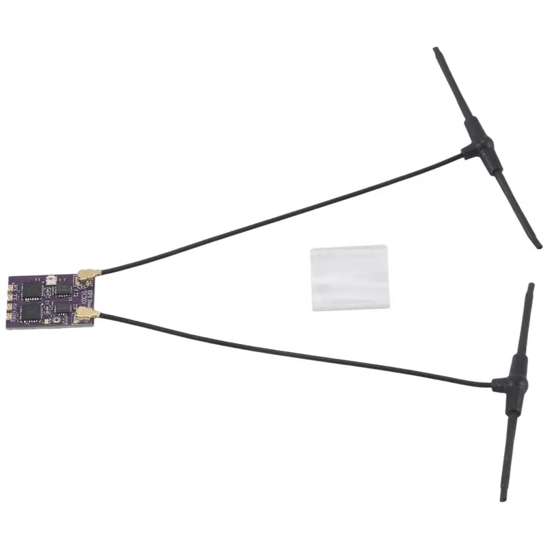 AEF1-For Happymodel EP1 듀얼 TCXO 수신기 ESP32 2.4Ghz 2400-2480Mhz CRSF ELRS 미니 FPV 레이싱 드론 수신기 EP1 듀얼 TCXO Dura