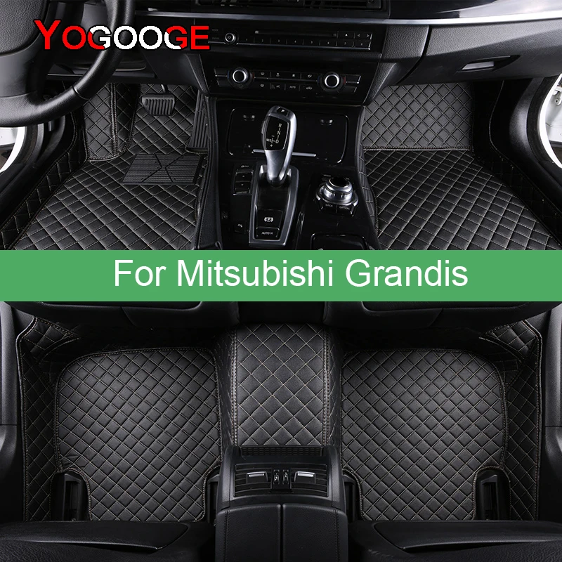 

Автомобильные коврики YOGOOGE для Mitsubishi Grandis Foot Coche, аксессуары, коврики