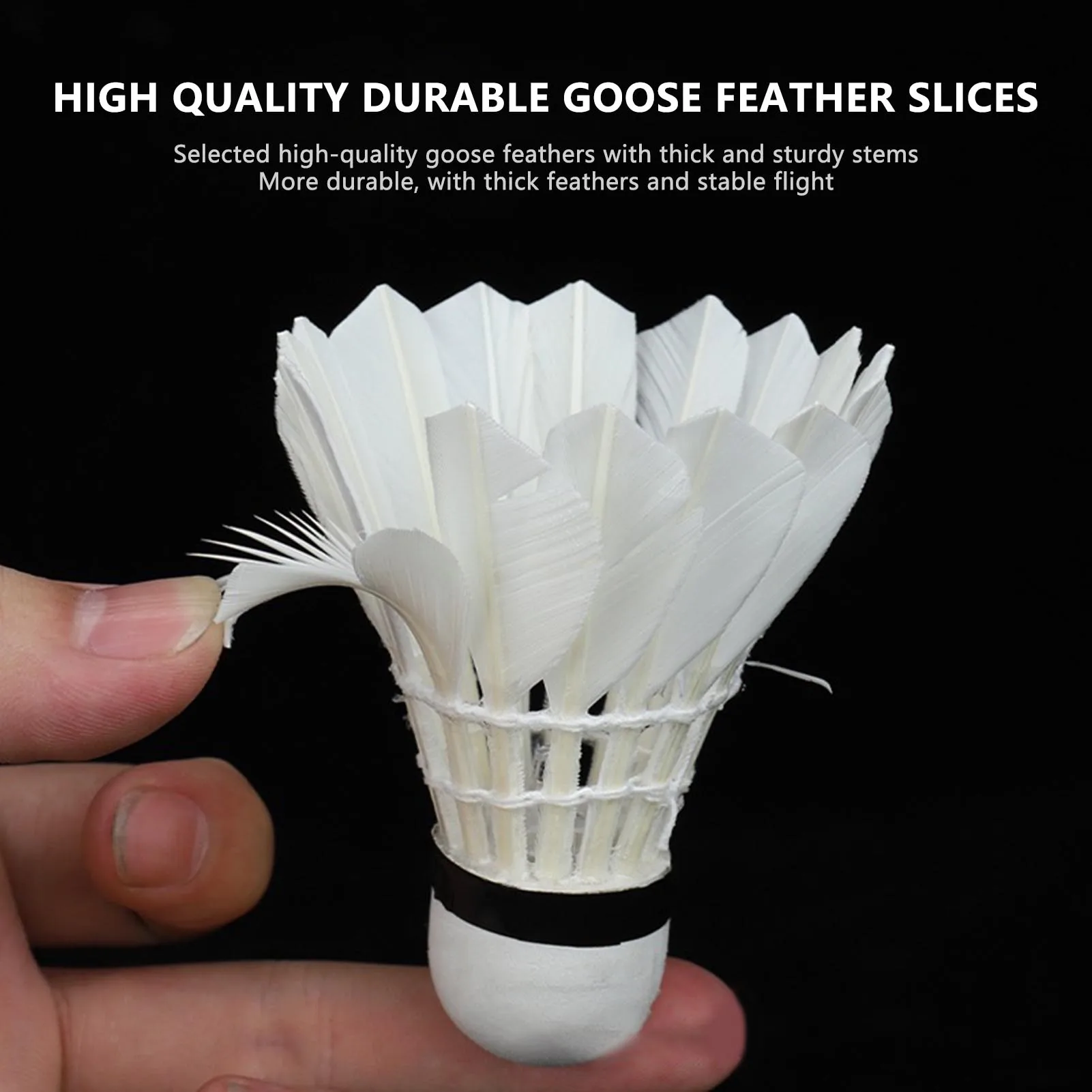 LED Badminton Shuttlecocks 4pcs Reliable Material Training Badminton Tool Suitable for Sport Activities Playgrounds