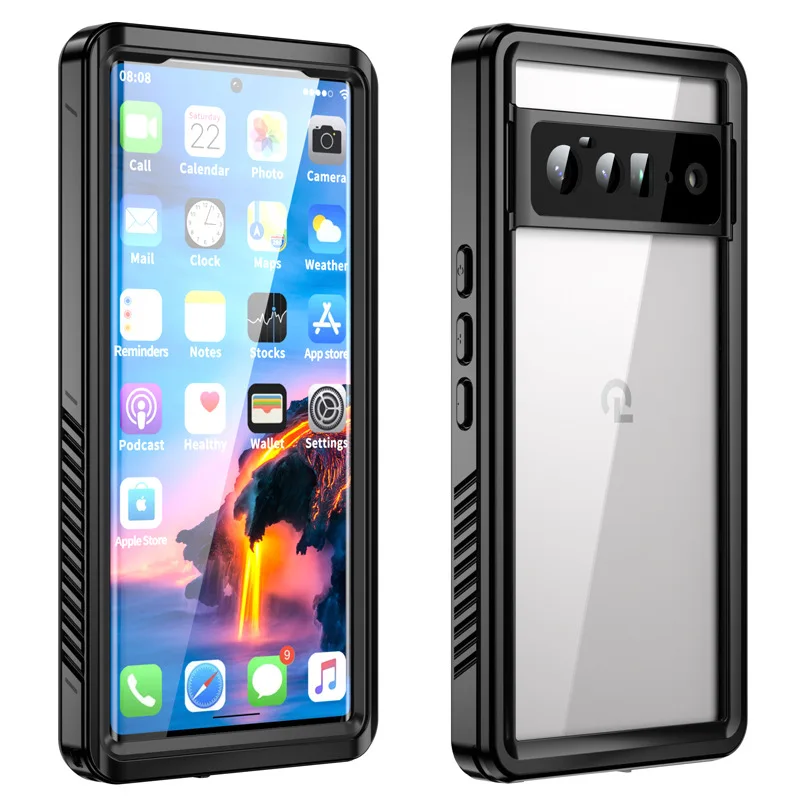 

Waterproof case for Google 6pro outdoor diving to strengthen the anti-fall mobile phone protective cover for Google6pro