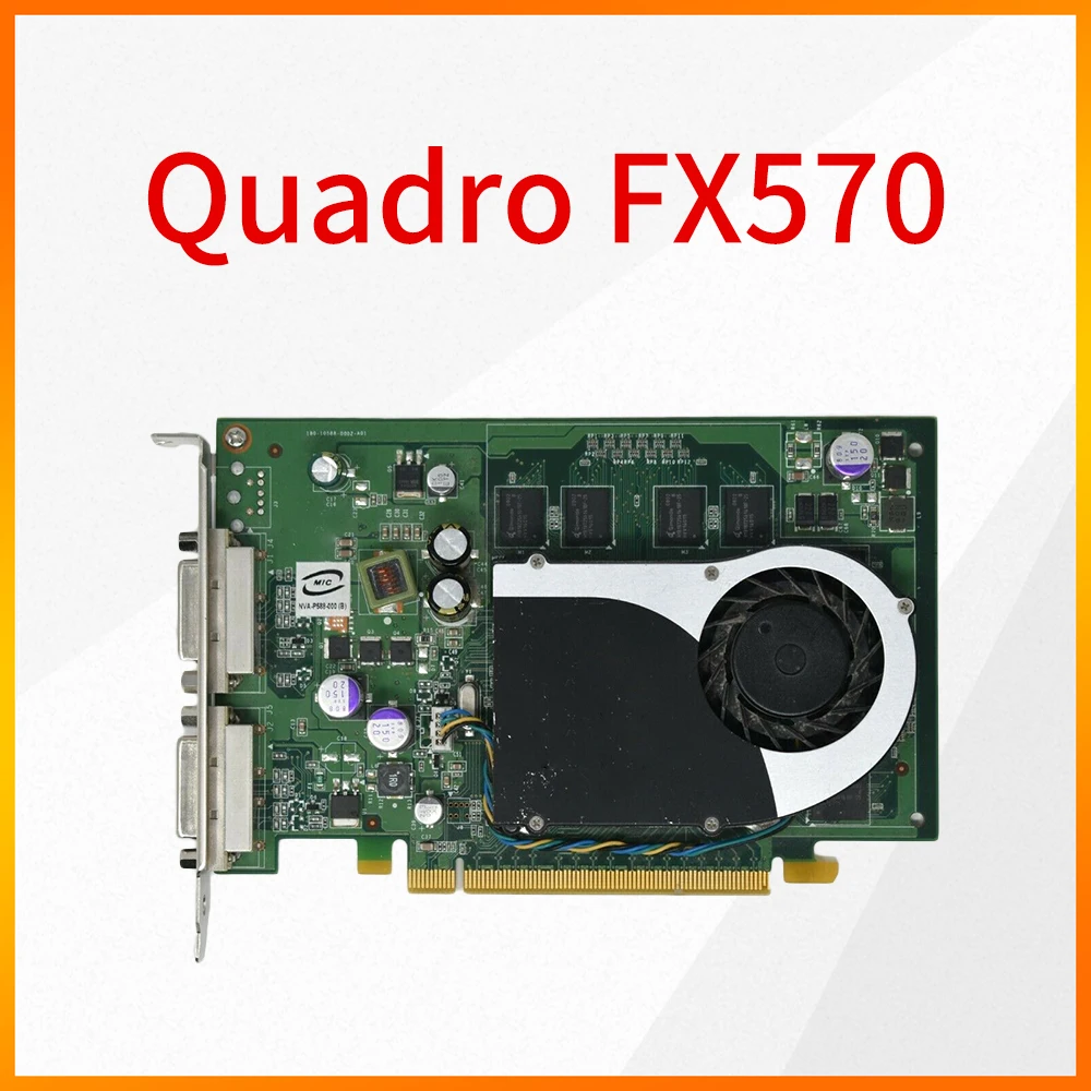 Original 0WX397 FX570 256MB DDR2 Graphics Card Quadro FX 570 Dual DVI