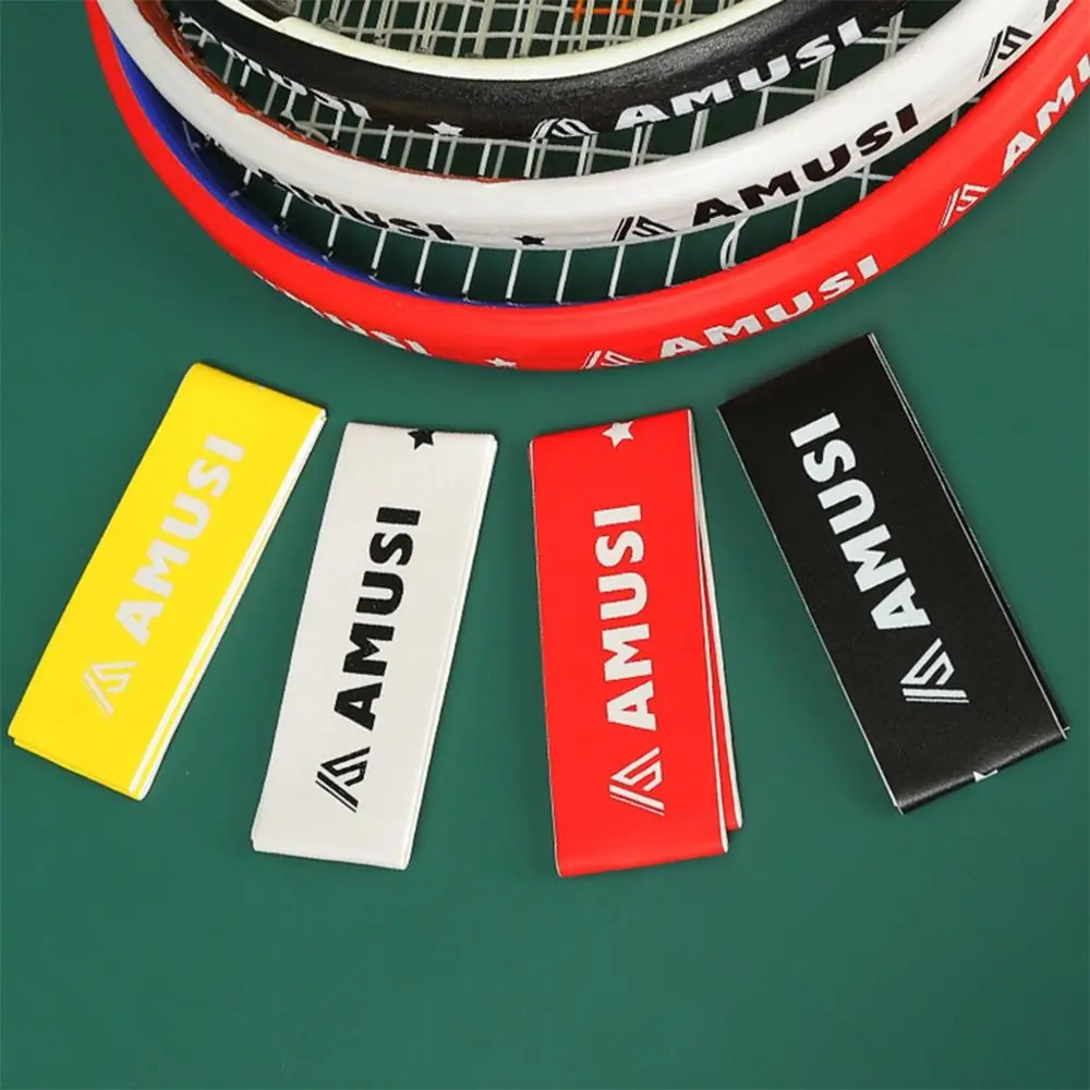 PU Tennis Racket Head Sticker Multicolor Reduce Impact and Friction Protective Sticker Sport Supplies Tennis tennis accessories
