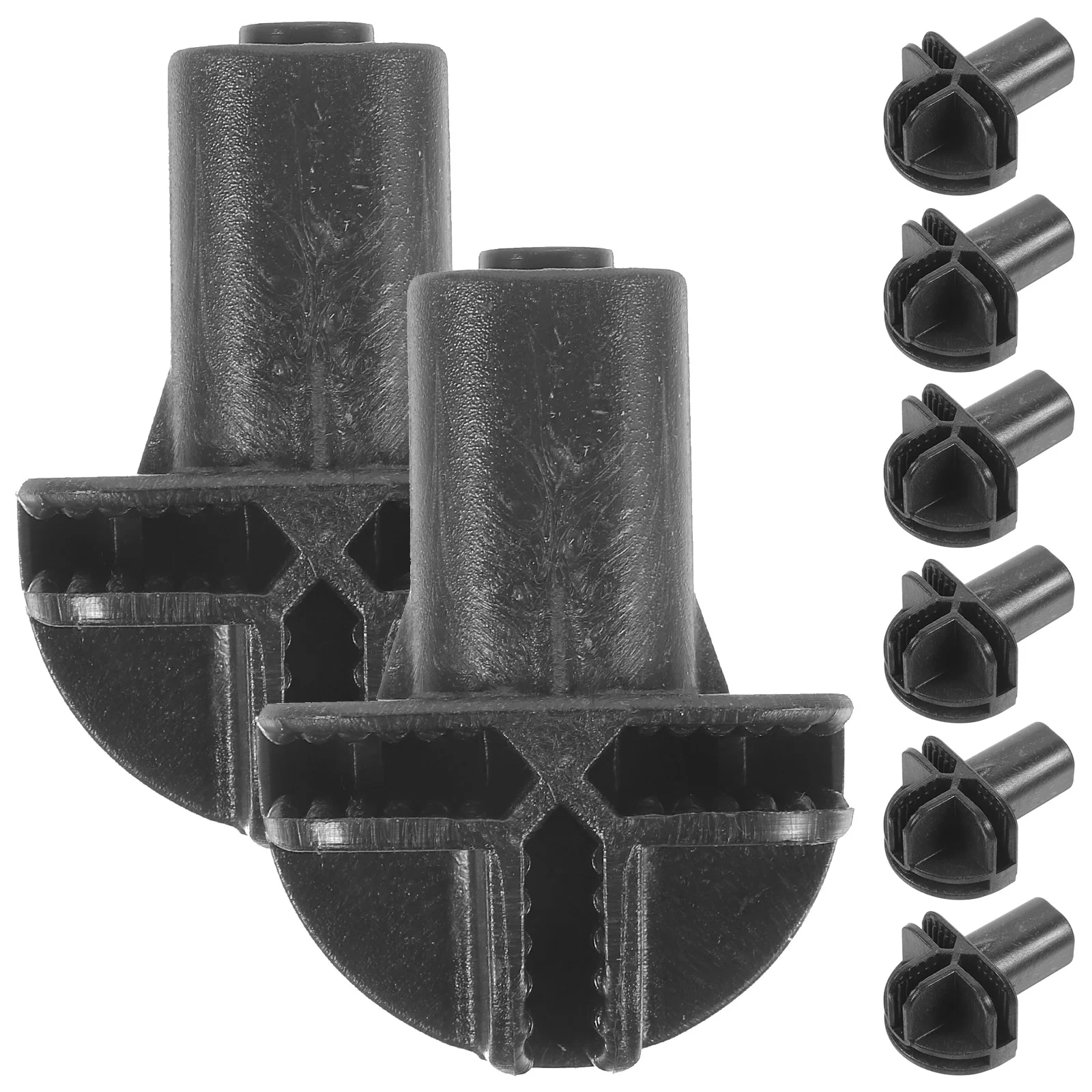 

8 Pcs Wardrobe Buckle An Fittings Plastic Connector Grid Cube Snaps Organizer Shoebox Wire Connectors