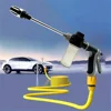 Expandable high-pressure car wash spray gun, equipped with removable soap spray gun, anti-skid handle, foam spray pipe - suitabl 1