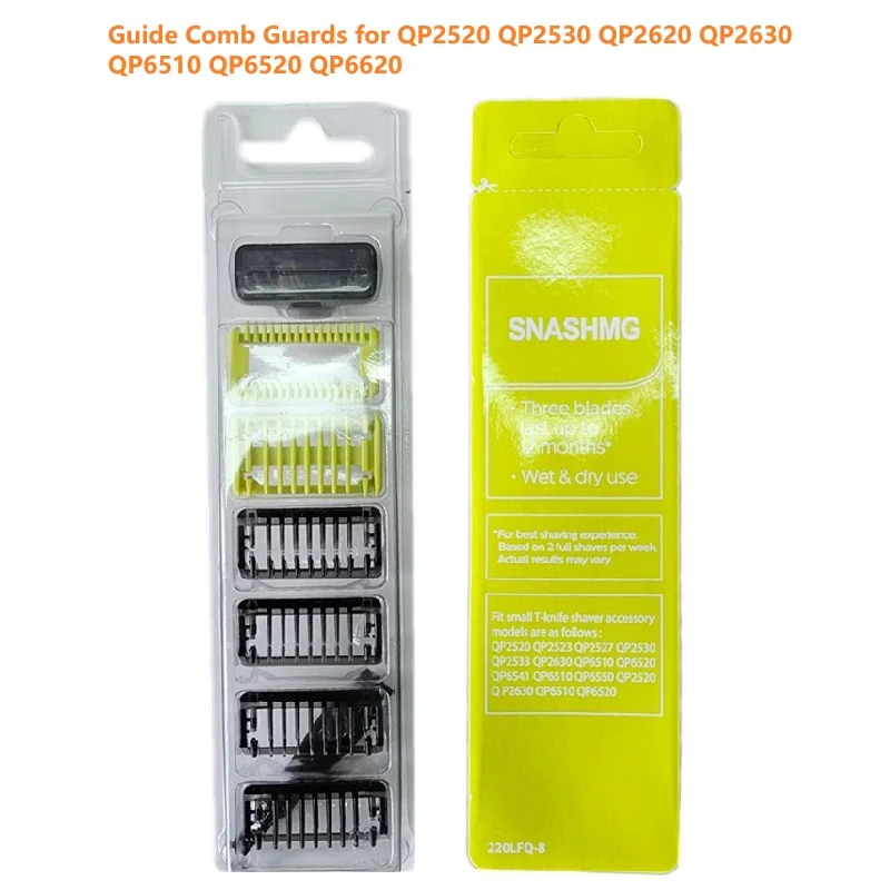 7/8 Guide Comb Guards Philips One Blade QP2520 QP2530 QP2620 QP2630 QP6510 QP6520 QP6620 Face Hair Clippers Beard Trimmer electric hair trimmer hair clipper comb barber hair clipper blade