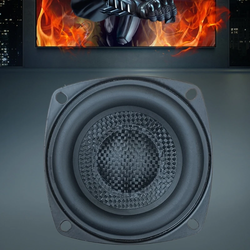 Woofers Subwoofer Hifi Speakers 3inch, 4Ohm, 25W, Glass Fiber Waterproof for Superior Bass