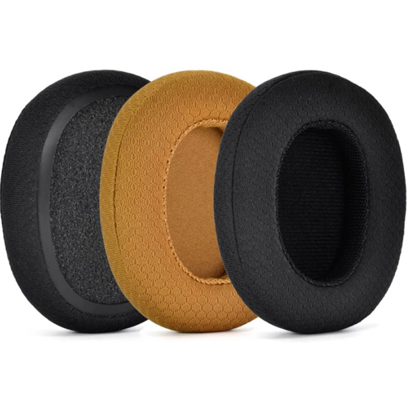 Breathable Fabric Cloth Ear Pads for BackBeat FIT 6100 Headset Noise