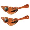 2Pcs Spur Strap with Buckle Protective Equipment for Training Horse Boots Cowboy 2