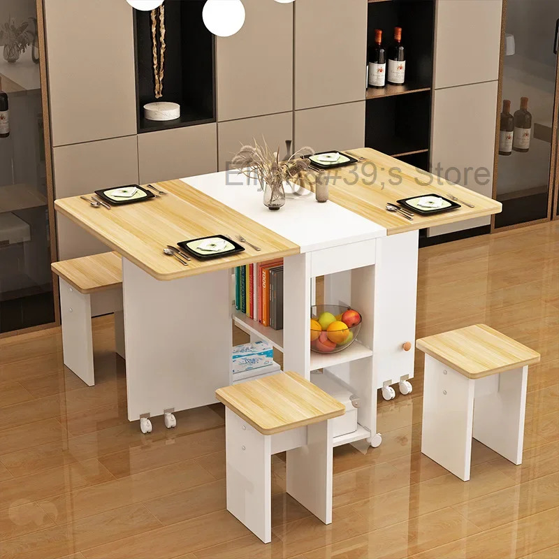

Folding Coffee Dining Table Console Conference Modern Dining Table Luxury Makeup Office Juegos De Comedor Living Room Furniture
