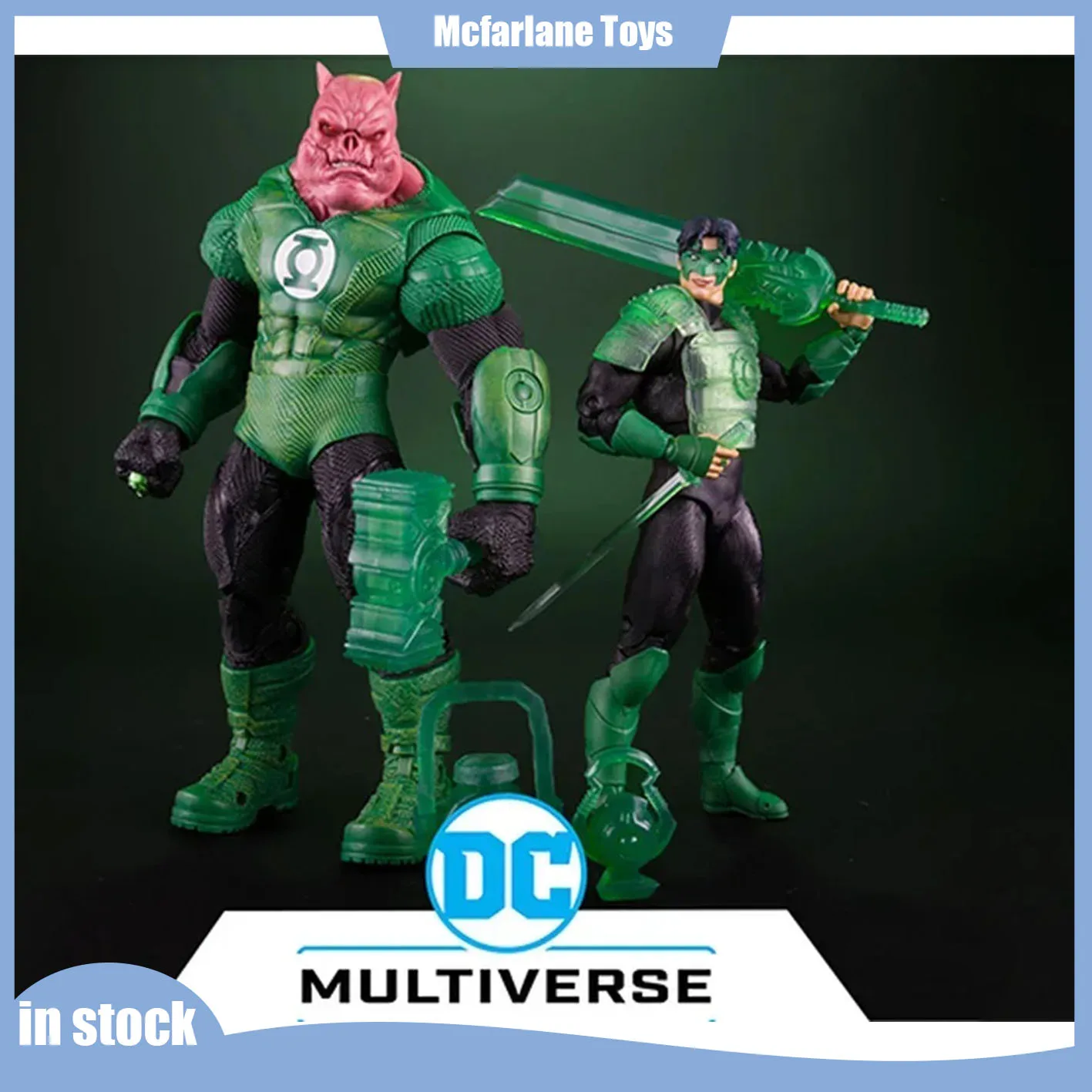 

Игрушки Mcfarlane Kilowog Зеленый Фонарь, коллекционная Статуэтка постоянного тока, подвижная Коллекционная модель, детские подарки, игрушка