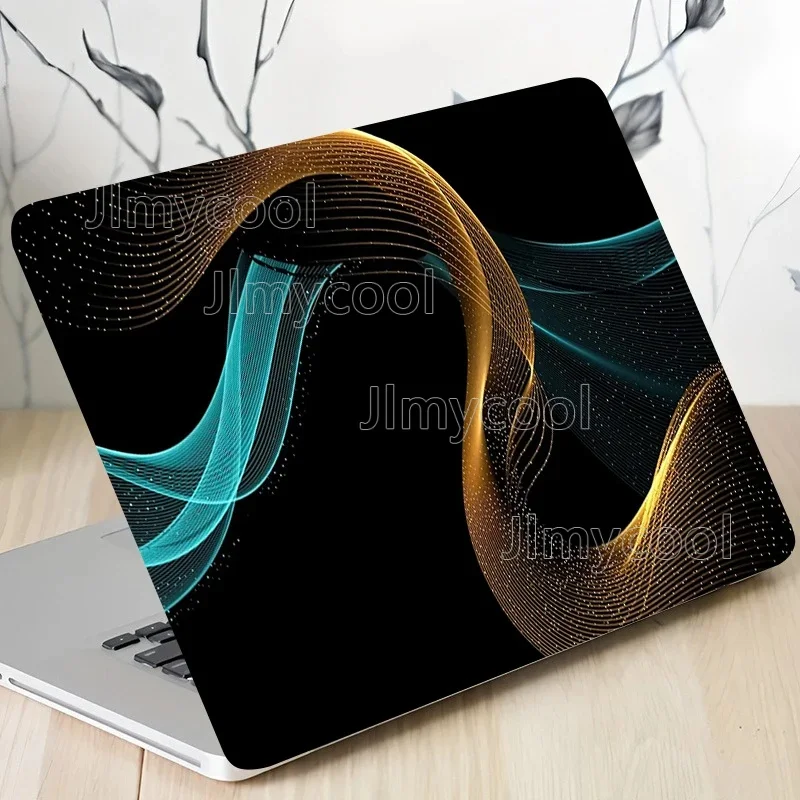 2개의 노트북 스티커 펜타곤 보호 필름. DIY 스크래치 방지 스티커 노트북용..