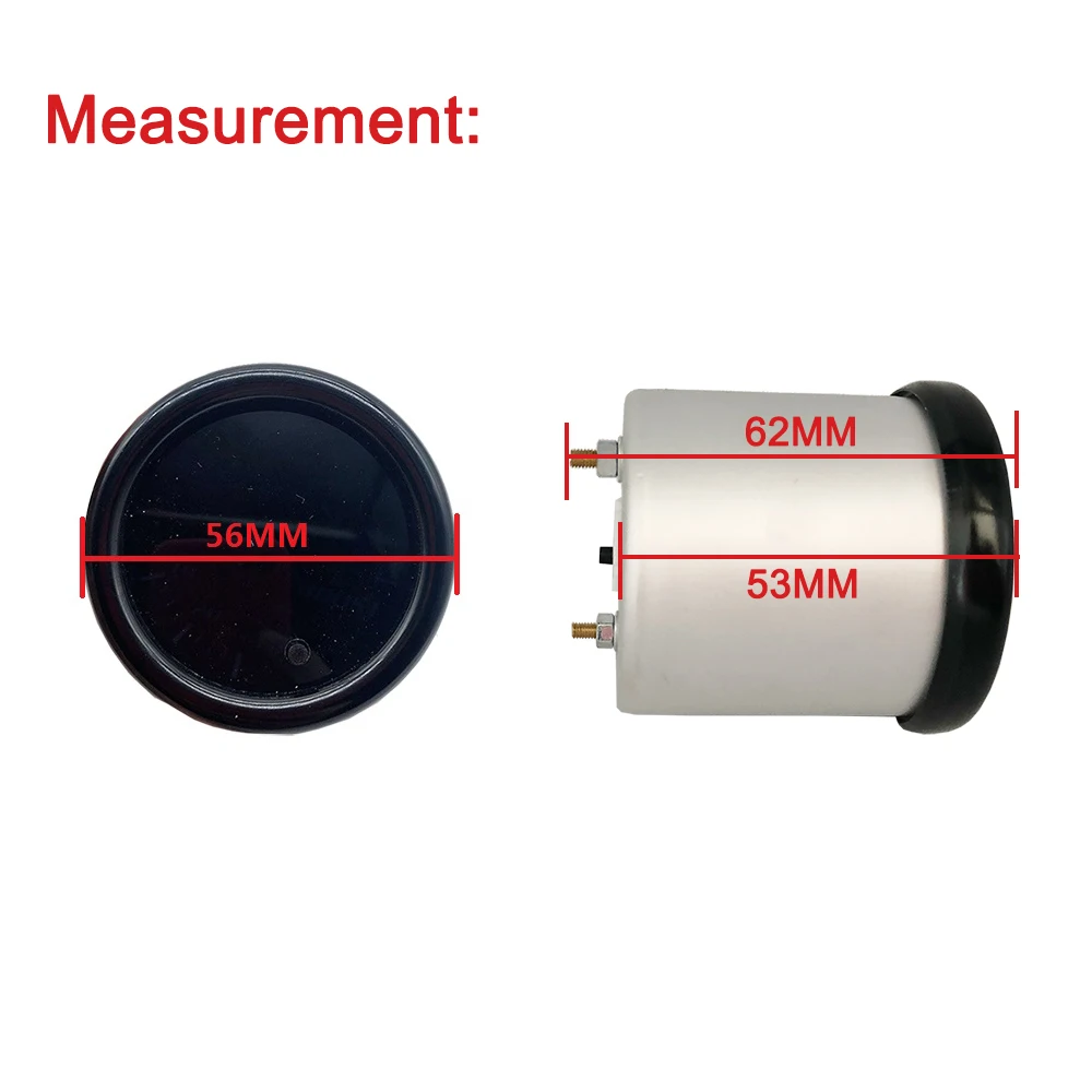 OYOTE Universal 2" 52mm Tacho Gauge and 7 Color LED Car Pointer Tachometer 0~8000 RPM Pointer For Gasoline Motor tachometer gauge,engine tachometer,tachometer meter