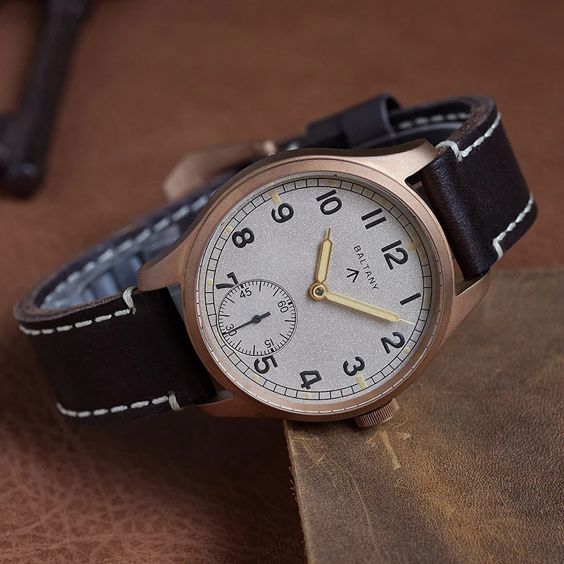 Baltany Bronze Dirty Dozen Watch B2058 Seagull ST3620 Manual