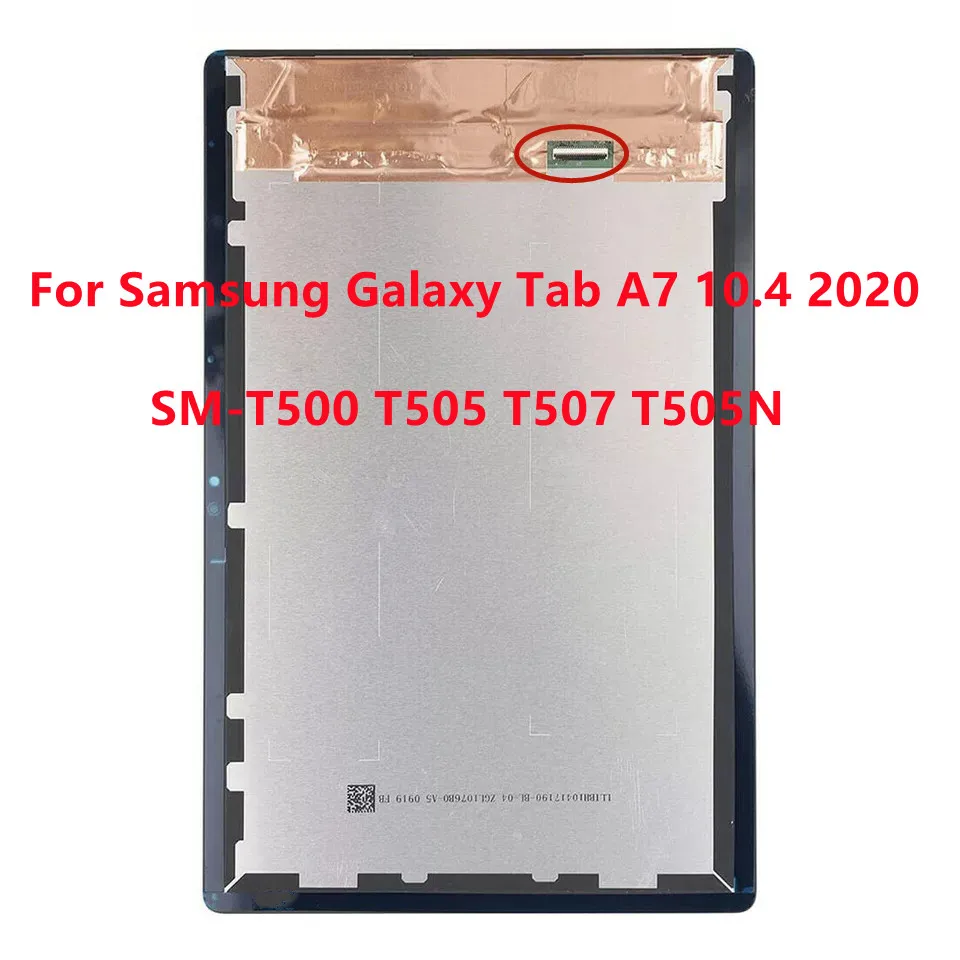  LCD Screen for Galaxy Tab A7 10.4 inch SM-T500 with Digitizer  Full Assembly : Electronics