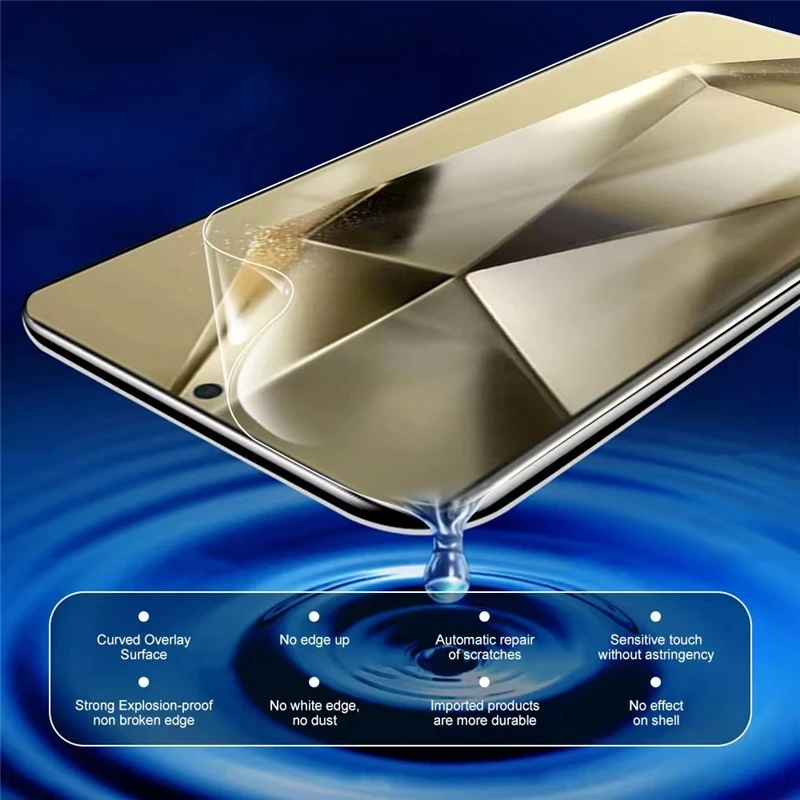 3-Pack Hydrogel Screen Protector Film