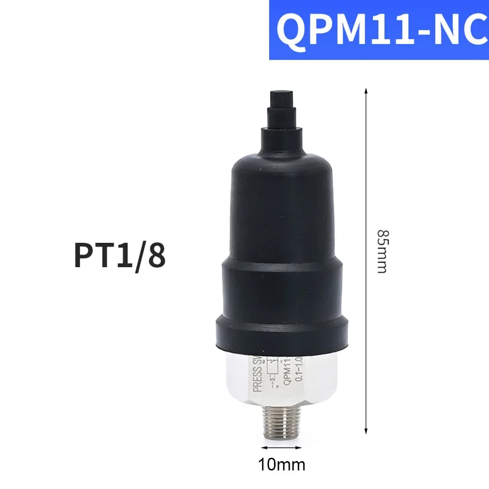 

1PC Air Pressure Switch QPM11-NC QPM11-NO For Compressor Hydraulic System Adjustable 15-140psi Air Locker Diff Lock