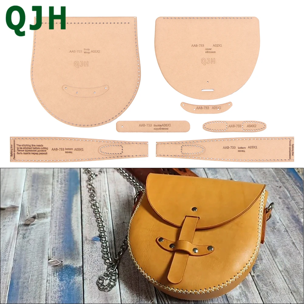 Leather Design Templates Leather Pattern Saddle Acrylic Messenger