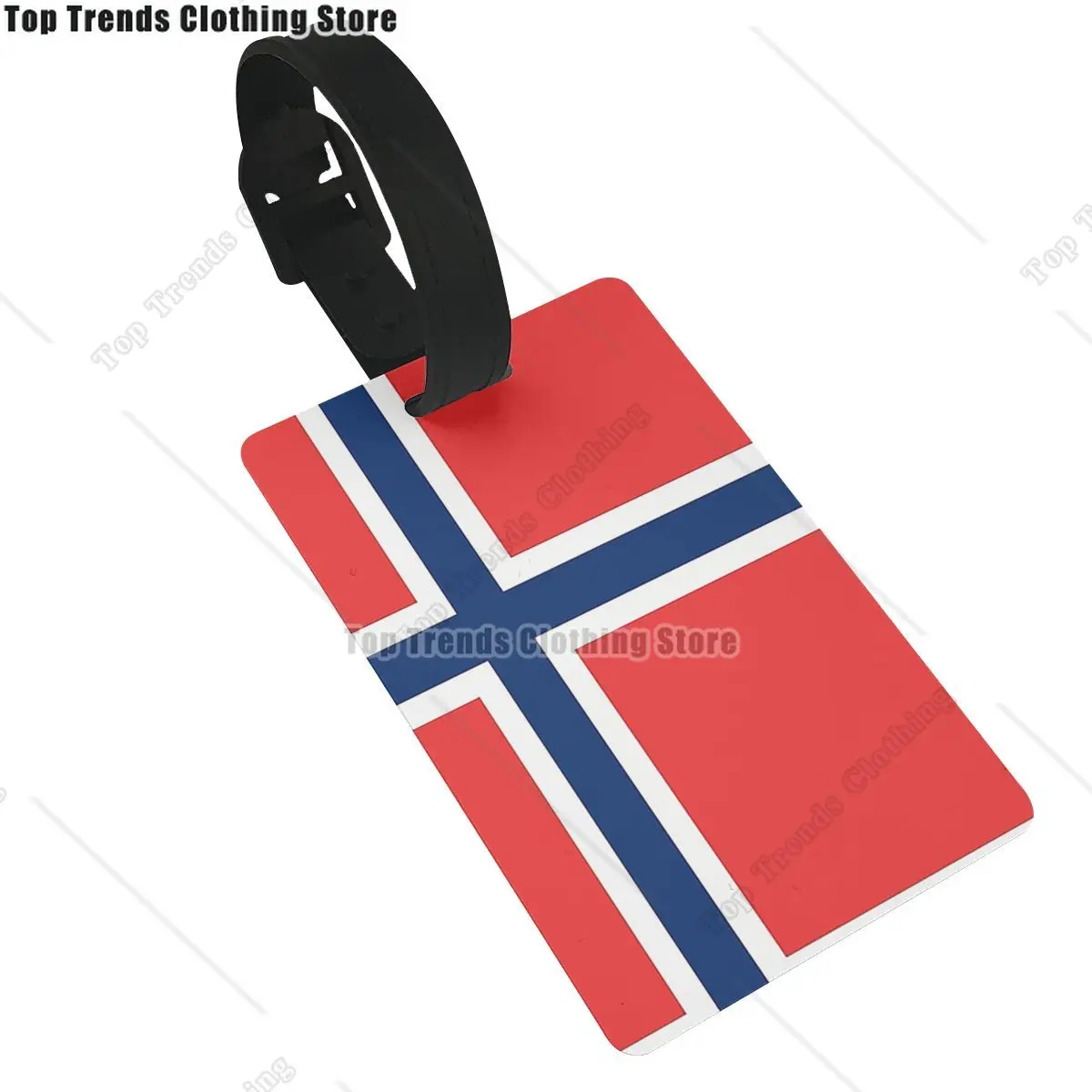 Norway Flag Luggage Tags Suitcase Accessories Travel PVC Cute Baggage Boarding Tag Portable Label Holder ID Name Address
