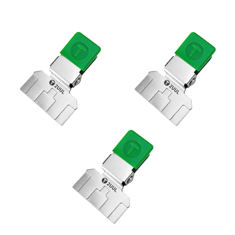 Morsetto universale 2UUL FC01 per cavi flessibili FPC, supporto per il fissaggio di fili flessibili, strumento di posizionamento per cavi a nastro per schermi LCD di telefoni, kit di strumenti. - immagine 3