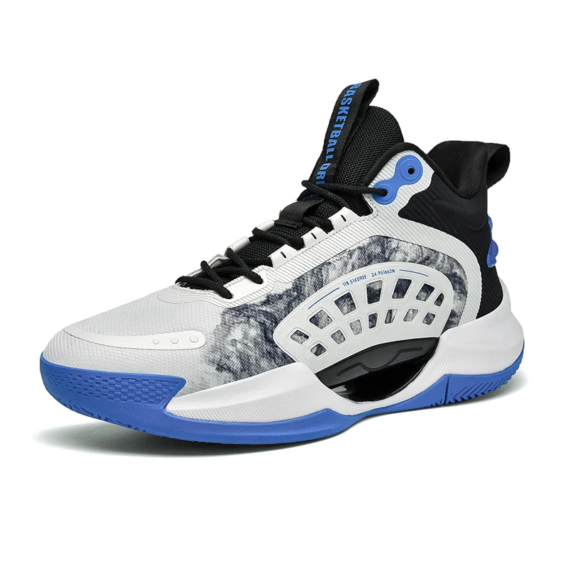 

KuBang Basketball shoes have friction sound sneakers actual anti - slip wear - resistant shoes