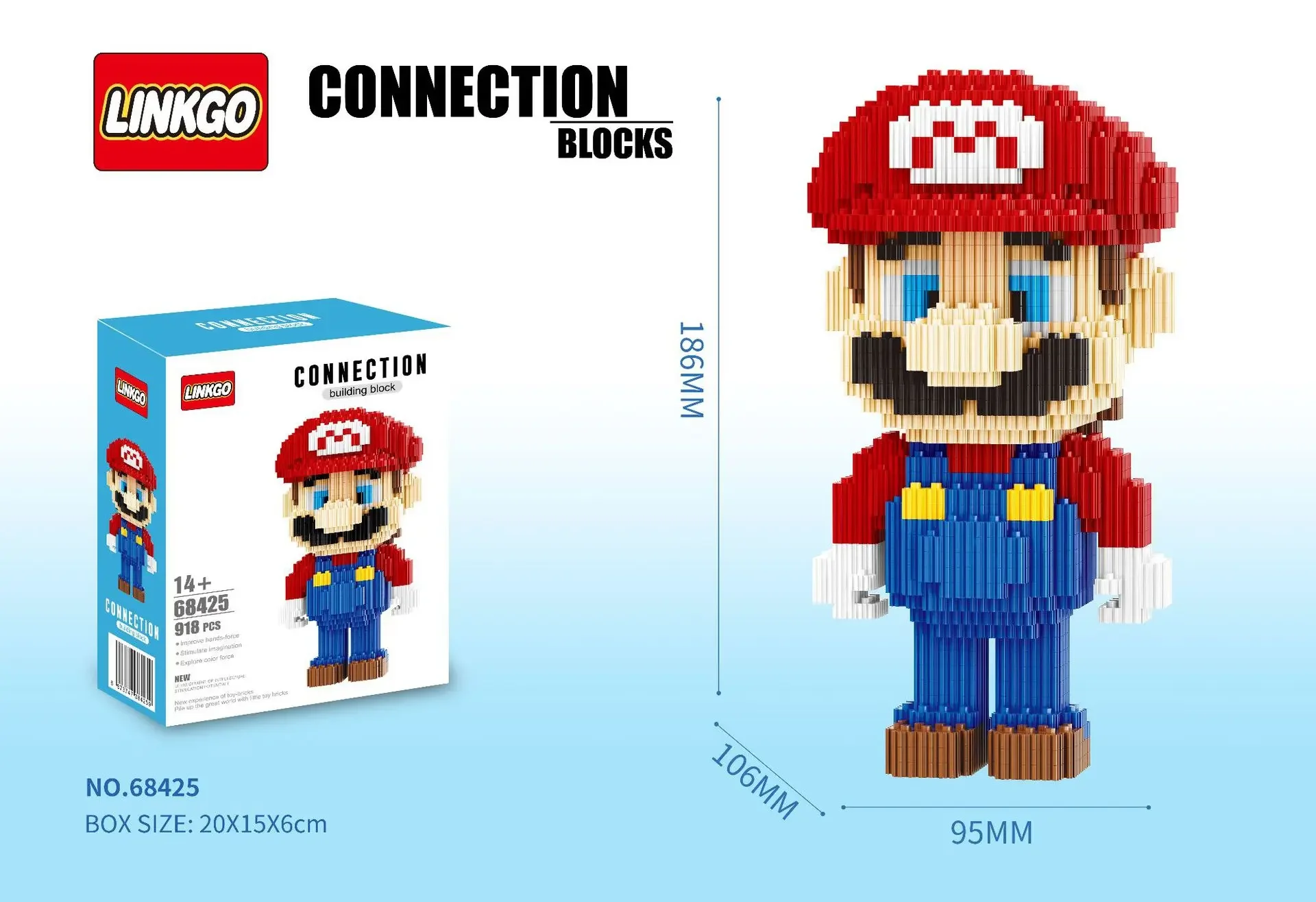 Nano Block Super Mario Luigi