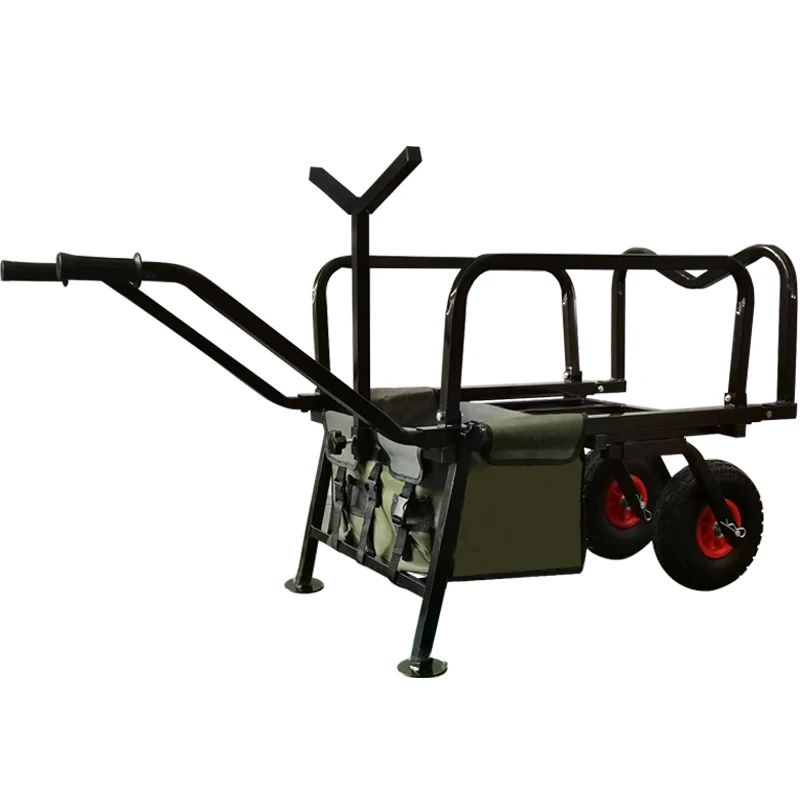 

outdoor sports 4 wheel beach wagon folding utility wagon camp fishing cart