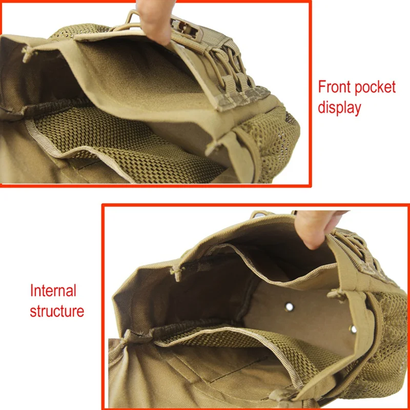 Mountaineering Accessory Bag Molle Accessory Bag Wear resistance Cycling City Jogging