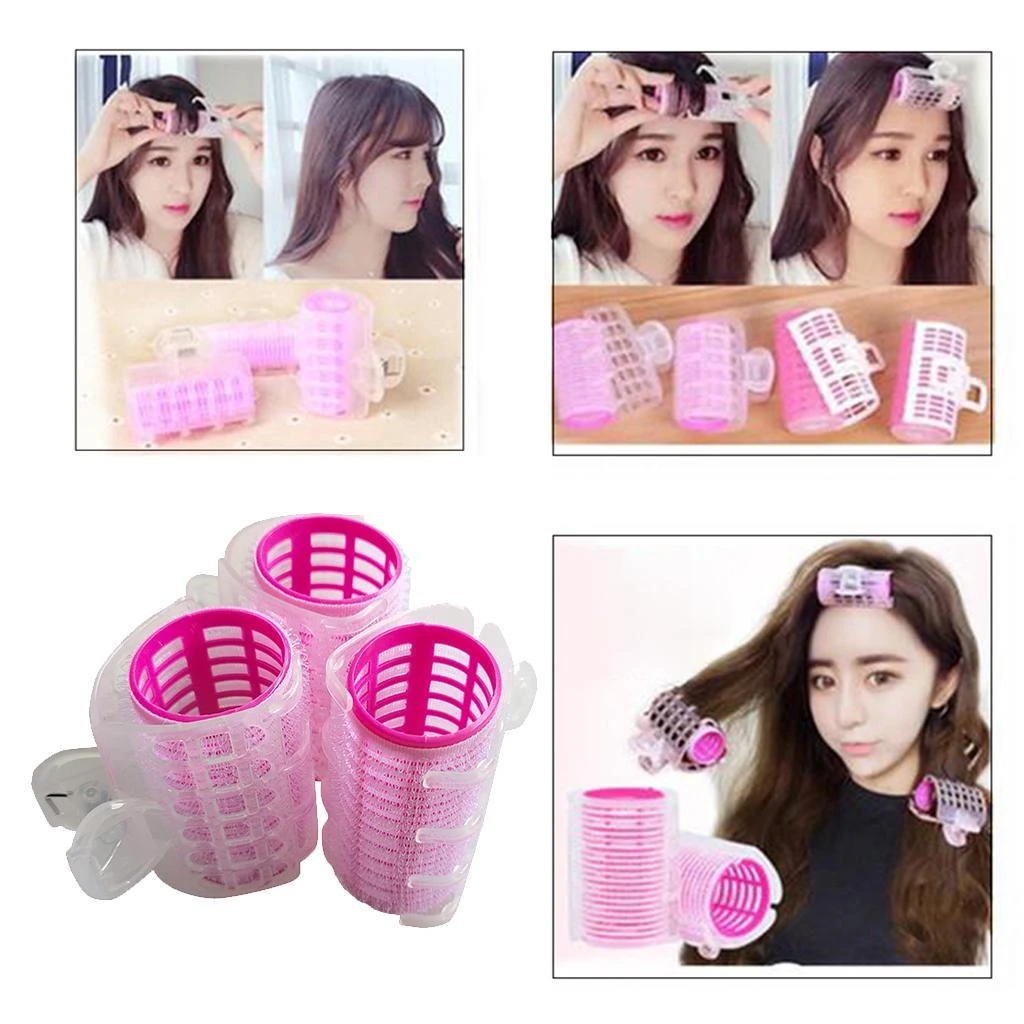 3pcs Rollers Cling Stick Hair Curlers Bang Curls Salon Hairdressing Tool|Hair  Rollers| - AliExpress