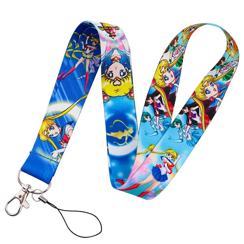 Anime-Inspired Lanyard for ID Badges and Keyrings – Stylish Neck Strap Accessory