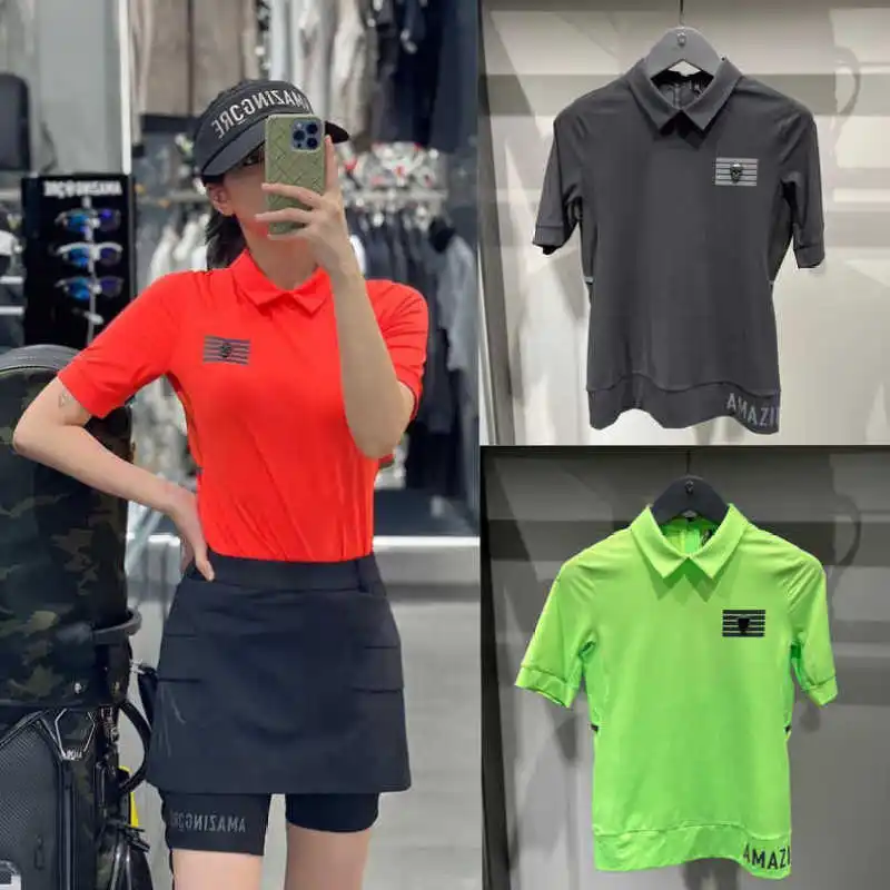 New Short Skirt Summer Korean Golf Clothing Women's Slim Fit Versatile