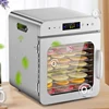 10 Trays Food Dehydrator Stainless Steel Machine 400W/220V Household Vegetables Fruit Dryer With Digital Timer for Home10 Trays 2