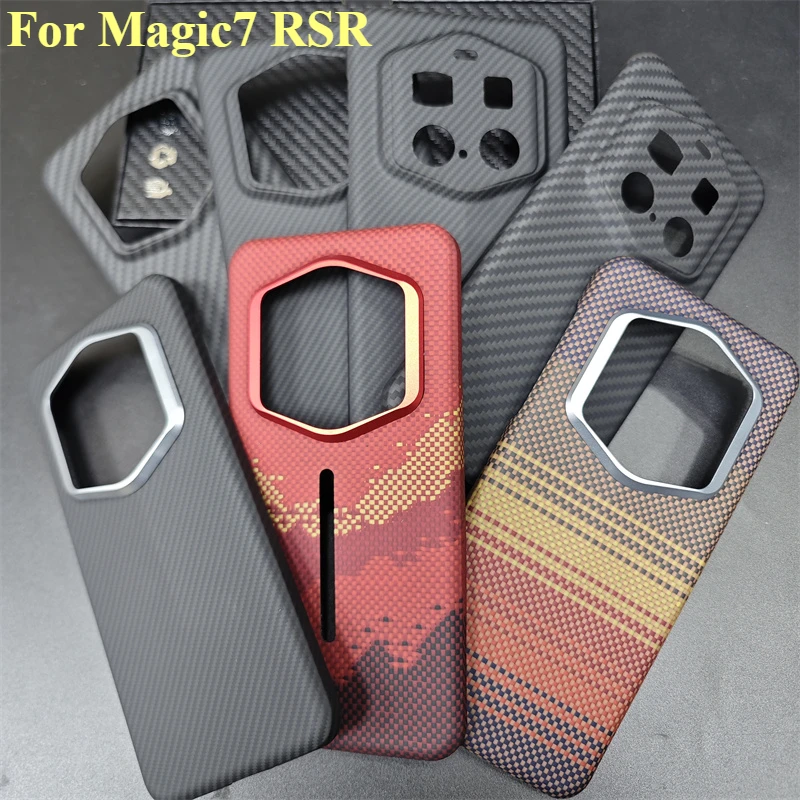 Carbon Fiber Aramid Protective Phone Case - Hard Shell Cover