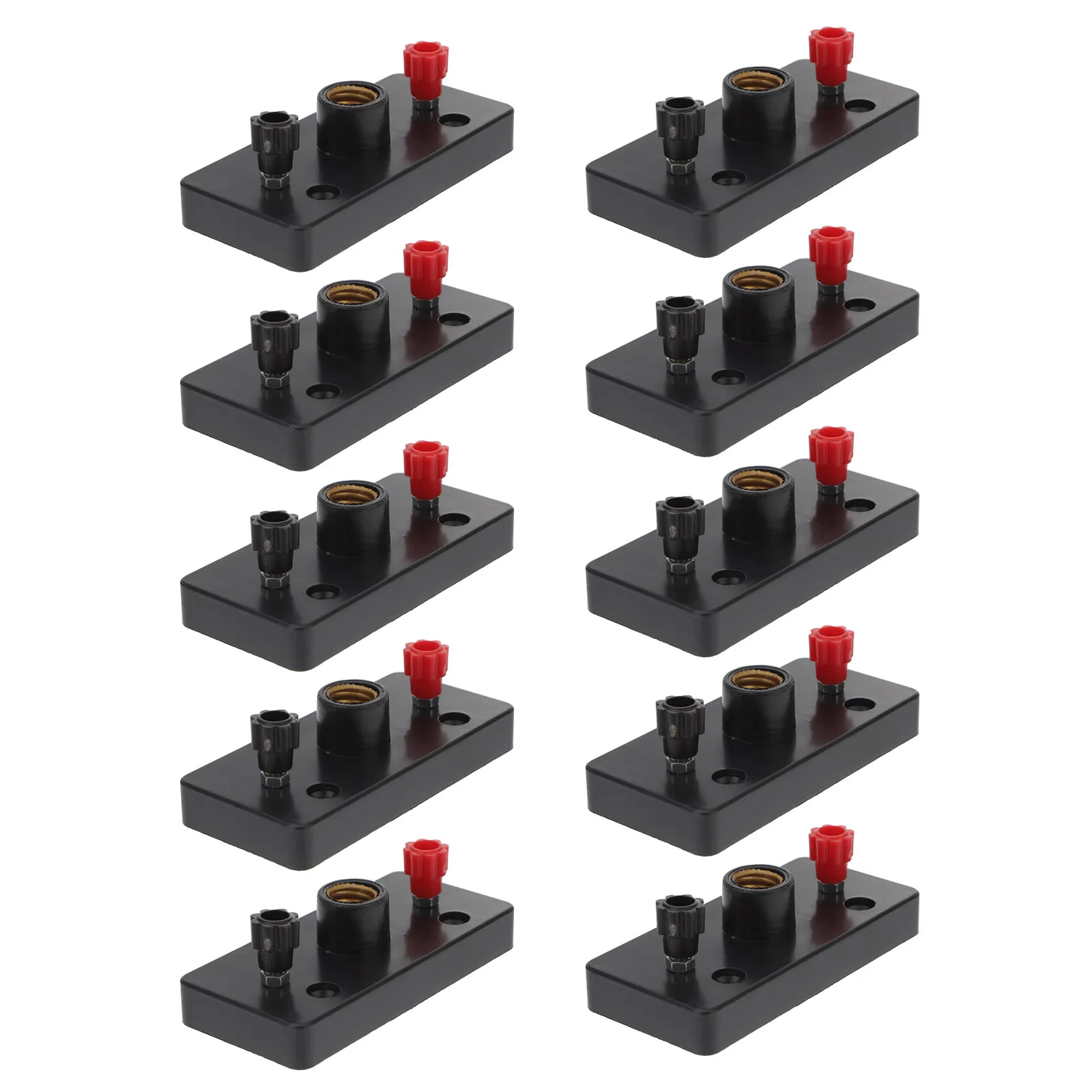 10Pcs 물리학 나사 램프 홀더 플라스틱 베이스 창의적인 전기 교육 보조 도구 실험 조명 홀더 학교 실험실