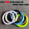 Big Size Strong Fishing Line Bold Nylon Crystal Monofilament Fishing-Line Sea Fishing Accessories Tools 0.6-1.4mm 100/200M 1