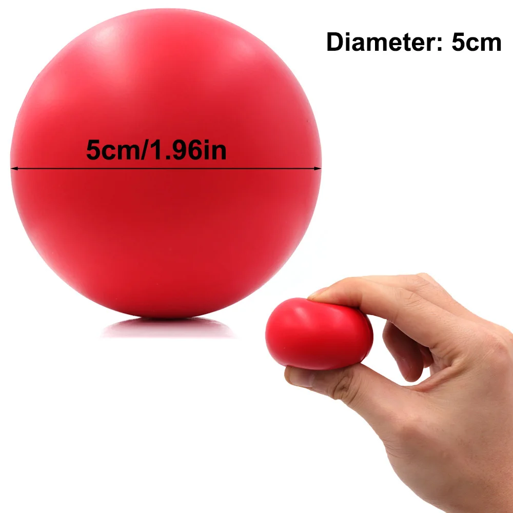 Hand Grip Strengthener & Massager Ball, Adult Therapy Rehab Gym thumbnail 2