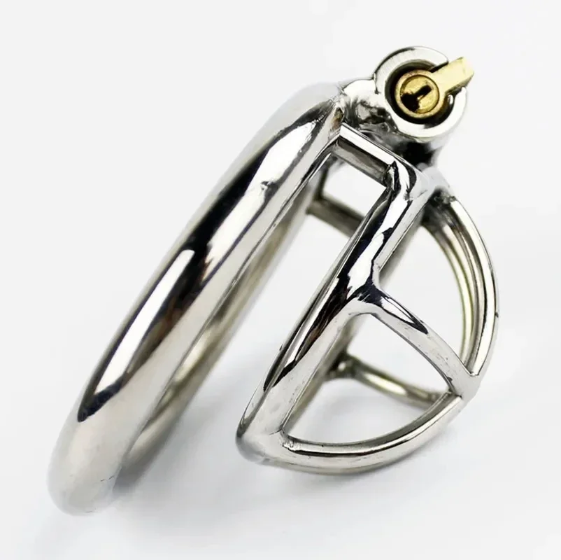 Super Small Penis Cage Lock Male Chastity Device Cock Ring Adult Sex Toy Men Breathable Cock Ring Penis Fetish Restrain