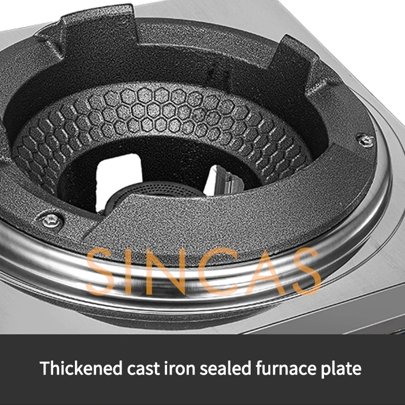 Commercial Gas Stove Low Pressure Fierce Fire Stove Slow Fire Intense Fire Single Stove Natural Gas Flame Failure Protection 4
